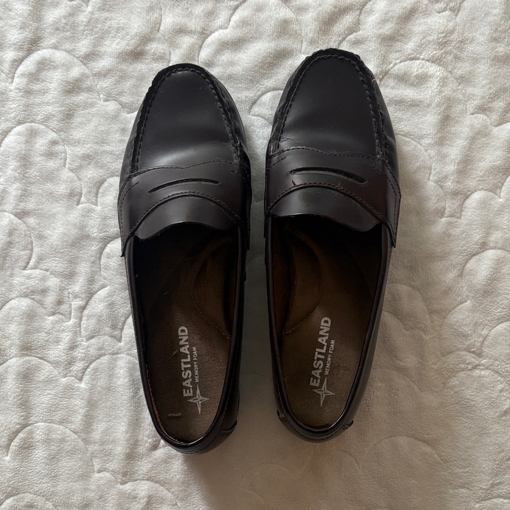 Eastland Dark Brown Penny Loafers